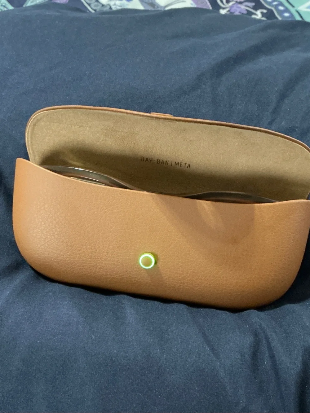 Ray-Ban Brown/Tan Hard Sunglasses Case